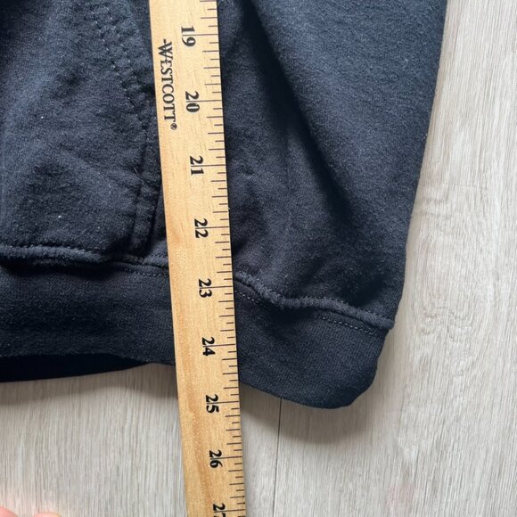 Death note Misa Hoodie Men’s XL Black Anime Mega Back Print Deathnote - Picture 5 of 7